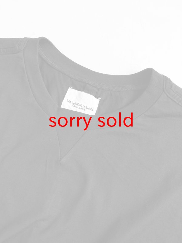 画像3: TAKAHIROMIYASHITATheSoloist / ソロイスト oversized crew neck s/s tee.