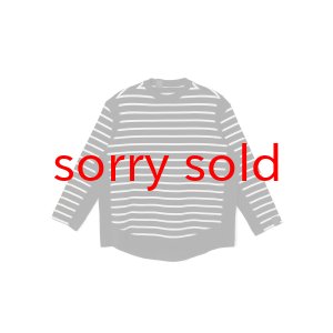 画像: n.hoolywood / エヌハリウッド BORDER LONG SLEEVE T-SHIRT