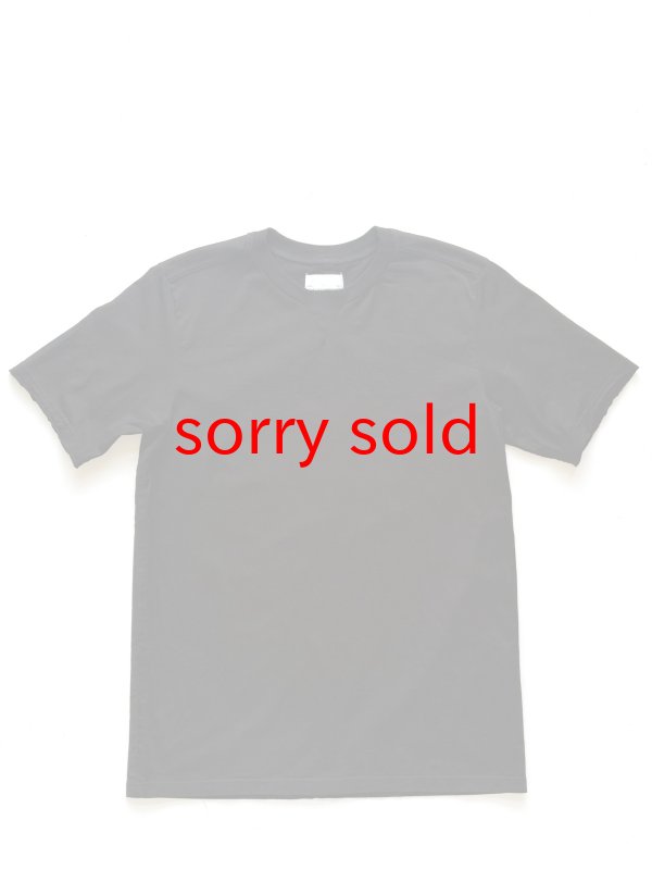 画像1: TAKAHIROMIYASHITATheSoloist / ソロイスト crew neck s/s tee.