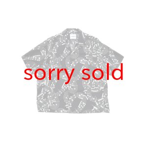 画像: TAKAHIROMIYASHITATheSoloist / ソロイスト hawaiian shirt.(music note)