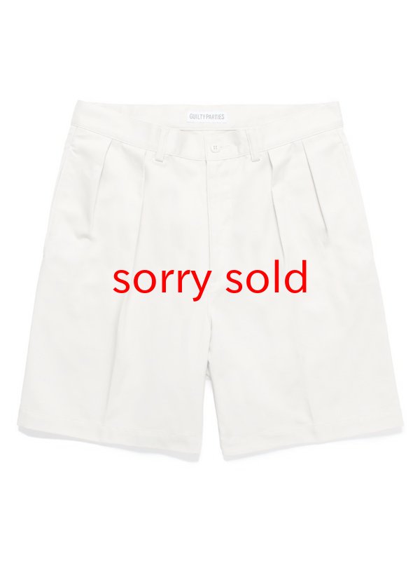 画像2: wackomaria  / ワコマリア DOUBLE PLEATED CHINO SHORT TROUSERS
