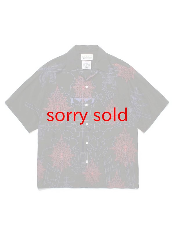 画像1: wackomaria  / ワコマリア WOLF'S HEAD / HAWAIIAN SHIRT S/S