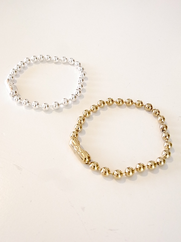 最初の The SoloIst ソロイスト ball chain bracelet 新品 i9tmg.com.br