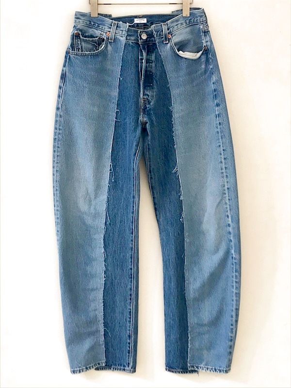 OLD PARK オールドパーク BAGGY JEANS バギージーンズ S デニム