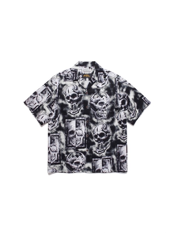 画像1: セール価格お問い合わせください。wackomaria  / ワコマリア 56 TATTOO STUDIO / HAWAIIAN SHIRT S/S