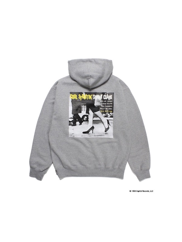 画像1: wackomaria  / ワコマリア BLUE NOTE / MIDDLE WEIGHT PULL OVER HOODED SWEAT SHIRT (TYPE-2)