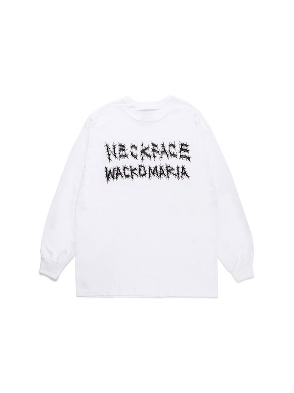 画像1: (セール価格お問い合わせ下さい。)wackomaria  / ワコマリア NECK FACE / CREW NECK LONG SLEEVE T-SHIRT (TYPE-4)