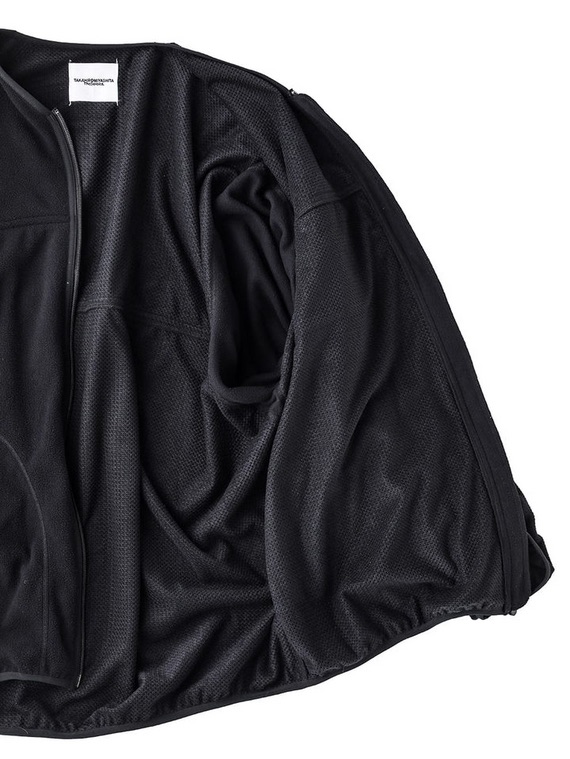 画像5: TAKAHIROMIYASHITATheSoloist / ソロイスト back gusset sleeve full zip fleece jacket.(solid)