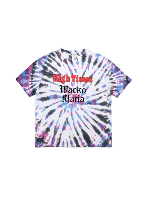 画像1: (セール価格お問い合わせ下さい。)wackomaria  / ワコマリア HIGHTIMES / TIE DYE CREW NECK T-SHIRT ( TYPE-2 )