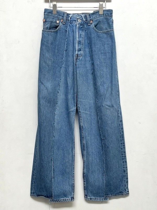 画像1: OLD PARK / BAGGY JEANS