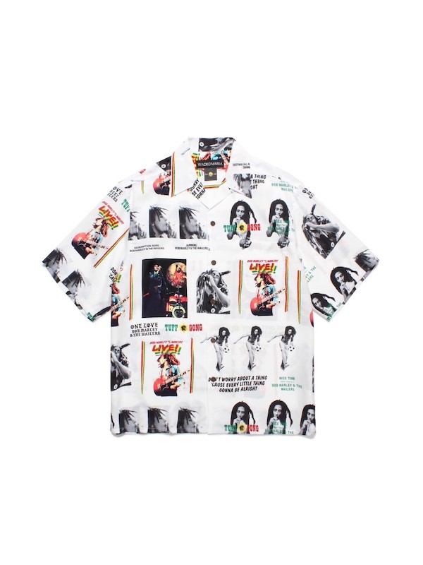 画像1: wackomaria  / ワコマリア BOB MARLEY / HAWAIIAN SHIRT S/S ( TYPE-1 )