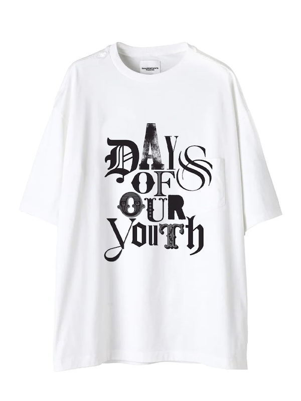 画像1: sale TAKAHIROMIYASHITATheSoloist / ソロイスト oversized s/s tee.(days of our youth gray)