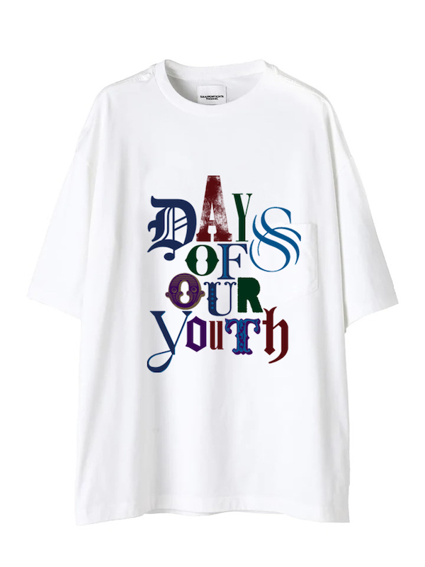 画像1: sale TAKAHIROMIYASHITATheSoloist / ソロイスト oversized s/s tee.(days of our youth color)