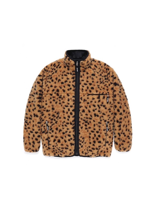 画像1: wackomaria  / ワコマリア REVERSIBLE LEOPARD BOA JACKET