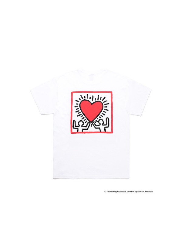 画像1: wackomaria  / ワコマリア KEITH HARING / CREW NECK POCKET T-SHIRT ( TYPE-1 )