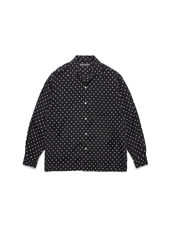 画像1: wackomaria  / ワコマリア DOTS HAWAIIAN SHIRT L/S