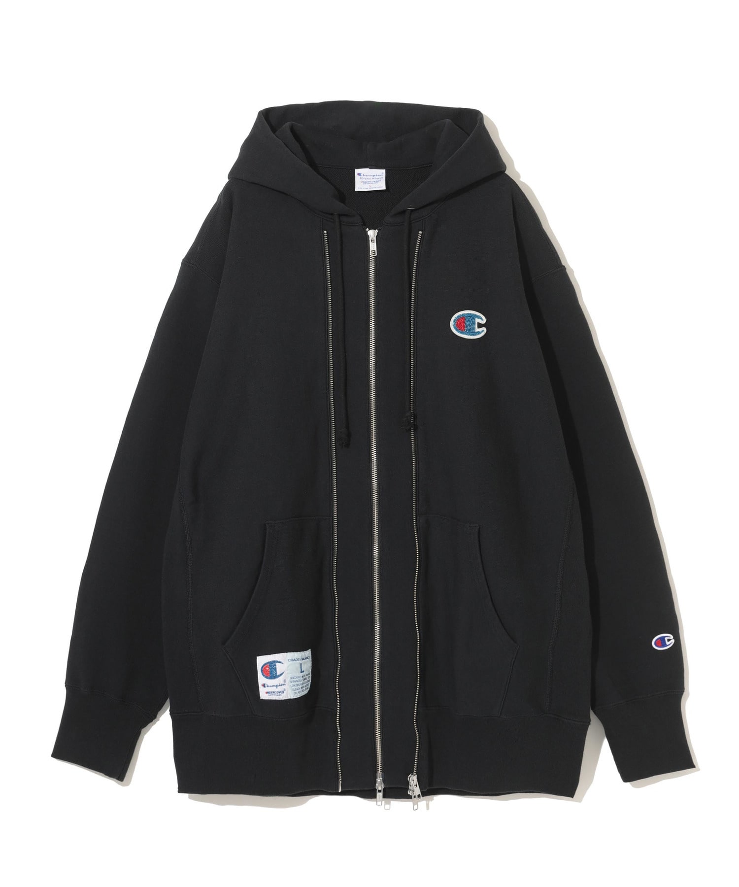 画像1: undercover/アンダーカバー Champion × UNDERCOVER REVERSE WEAVE COTTON SWEAT ZIP HOODIE