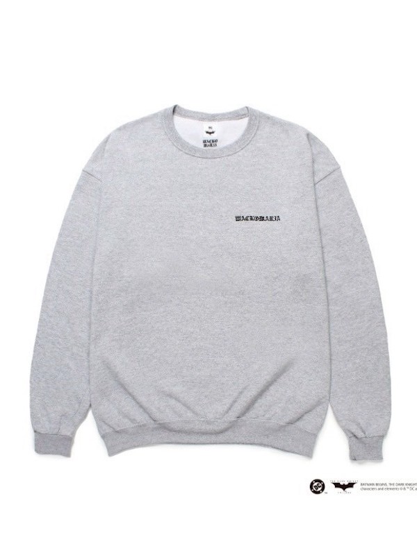 画像2: wackomaria  / ワコマリア THE DARK KNIGHT TRILOGY / CREW NECK SWEAT SHIRT ( TYPE-5 )