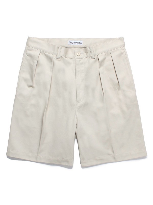 画像2: wackomaria  / ワコマリア DOUBLE PLEATED CHINO SHORT TROUSERS